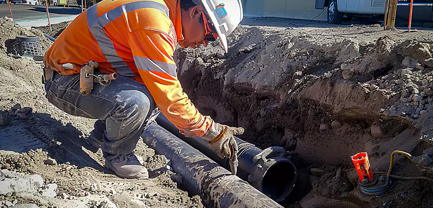 Professional Underground Pipe Repair Services in Rialto, CA.